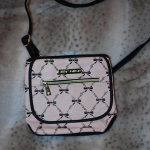 PRICE REDUCED - Betsey Johnson Bow Cross Body Purse